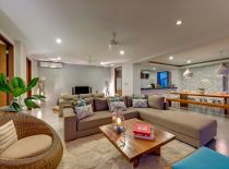 Villa Malimbu Cliff, Living room area